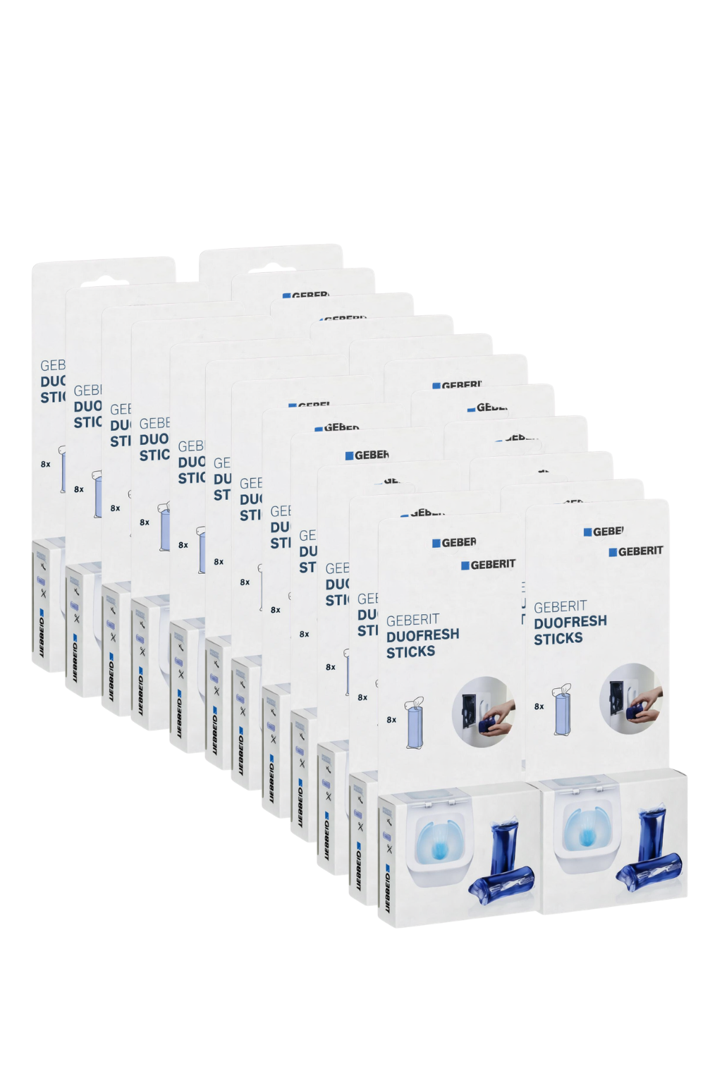 Geberit DuoFresh Sticks Toiletblok - 192 stuks