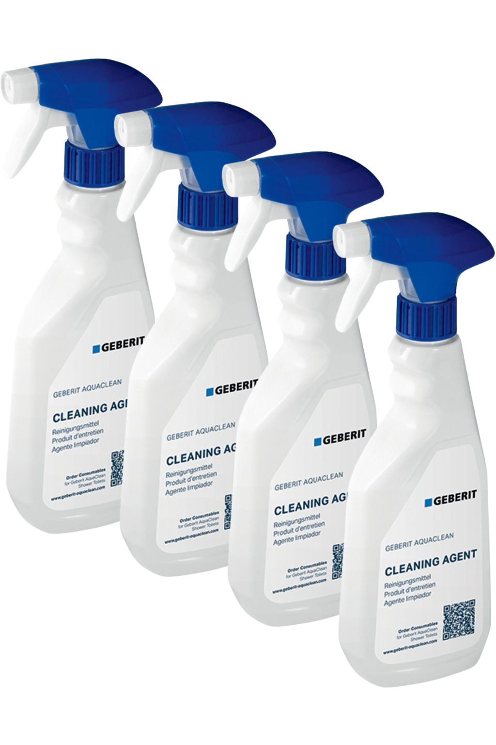 4x Geberit AquaClean Reinigingsmiddel 500ml – Geschikt voor Mera, Tuma, Sela, 4000 & 5000 Modellen (kopie) (kopie)